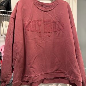 Daily Drills Women's Rose Crew Neck Sweater